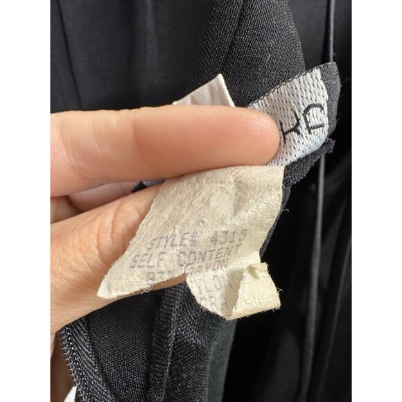 Vintage Nicole Bakti Rhinestone Formal Maxi Dress Sophisticated Glam Elegant L - Picture 7 of 8